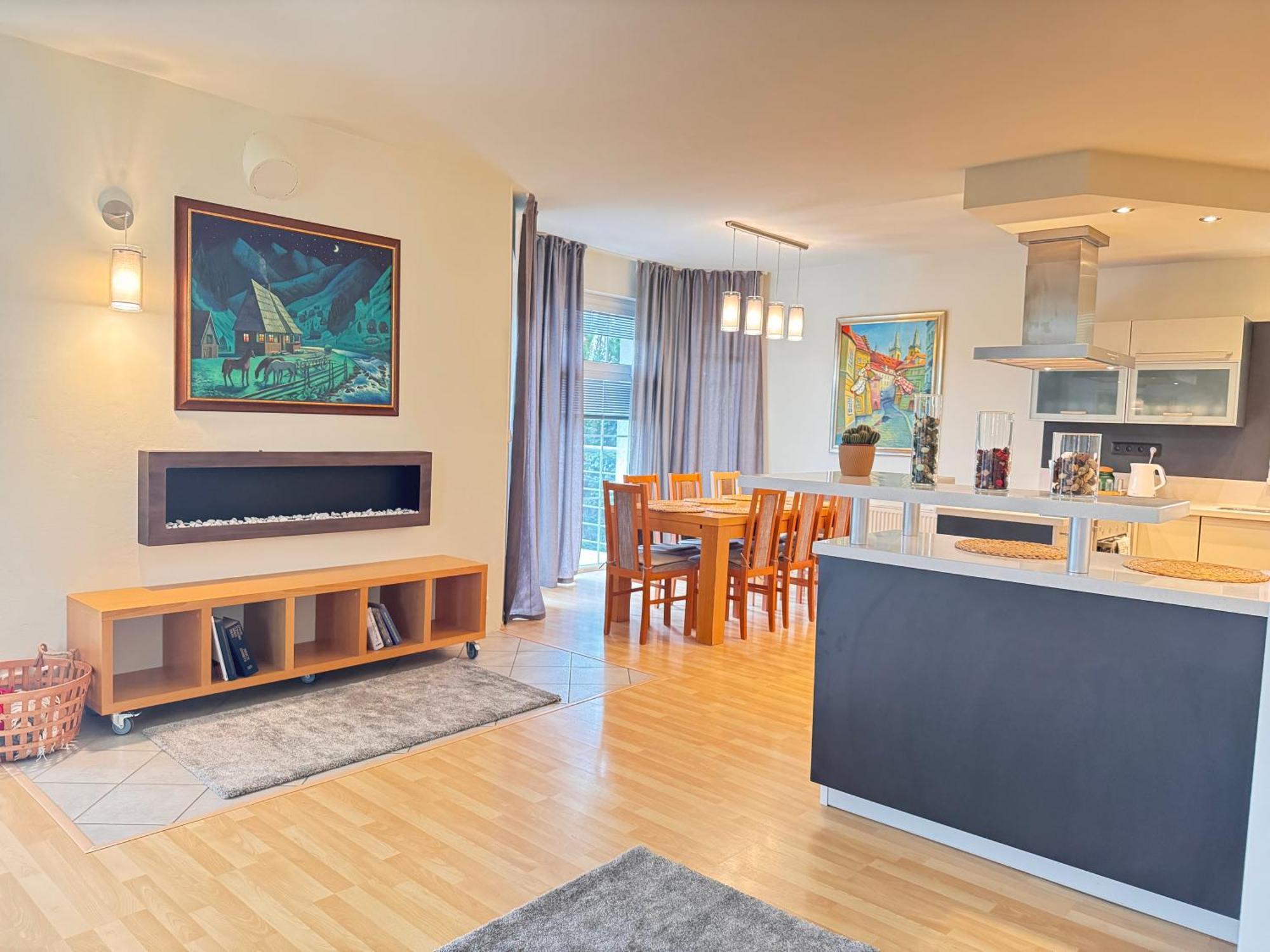 Diamondvilla, 4 Bedroom Apartment, Garden & Spa Praha Eksteriør bilde