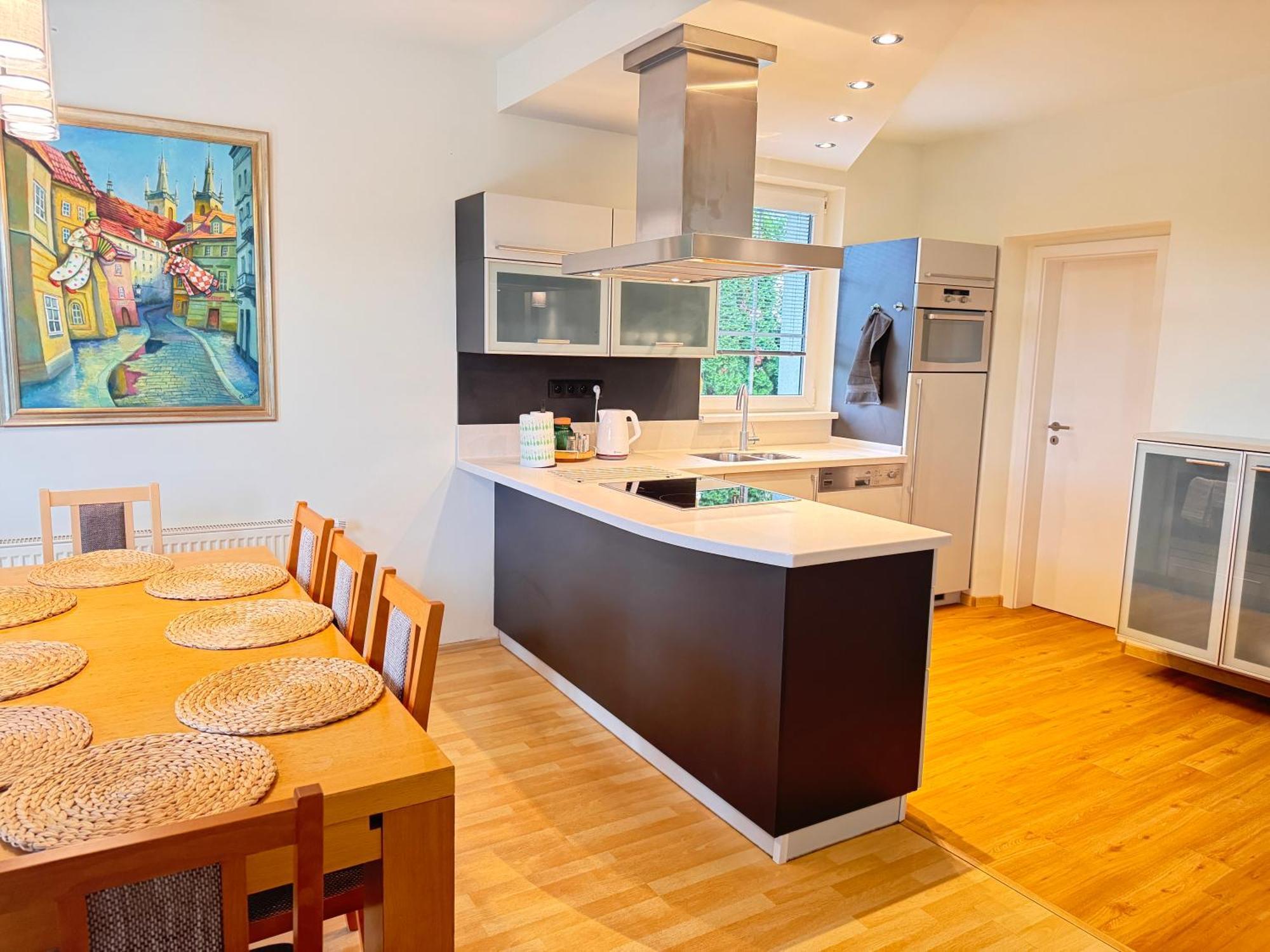 Diamondvilla, 4 Bedroom Apartment, Garden & Spa Praha Eksteriør bilde